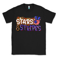Black stars and stripes Classic Tee - NancyCooperArtShop