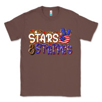 Chestnut stars and stripes Classic Tee - NancyCooperArtShop