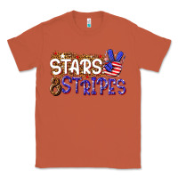 Copper stars and stripes Classic Tee - NancyCooperArtShop