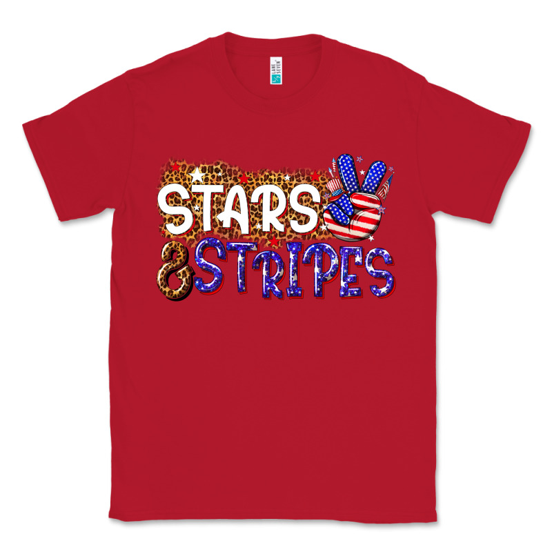 Stars And Stripes Classic Tee by NancyCooperArtShop | Teevron