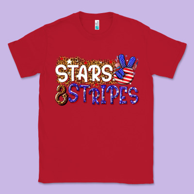 Stars And Stripes Classic Tee Designed By Nancycooperartshop