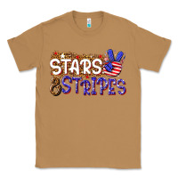 Toasted Coconut stars and stripes Classic Tee - NancyCooperArtShop