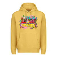 Antique Gold teach love inspire Premium Hoodie - CowGirlArtShop
