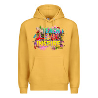 Mustard teach love inspire Premium Hoodie - CowGirlArtShop