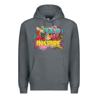 Rock teach love inspire Premium Hoodie - CowGirlArtShop