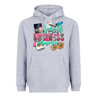 Heather Grey Small Business Mama Heavyweight Hoodie - CowGirlArtShop