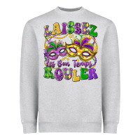 Heather Grey laissez les bon temps rouler Heavyweight Sweatshirt - LillyAllenDesigns