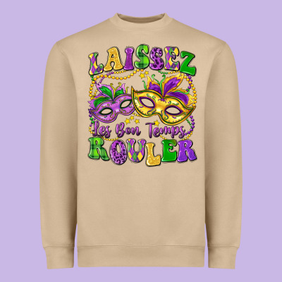 Laissez Les Bon Temps Rouler Heavyweight Sweatshirt Designed By Lillyallendesigns