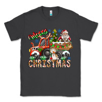 Smoke Merry Christmas  tractor Classic Tee - CowhideDigitalArt