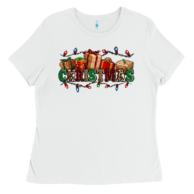 Western Christmas Gifts Ladies Tee by AdoDesignShop | Teevron