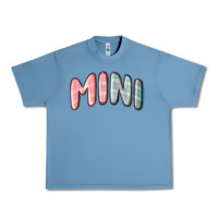 Pebble Blue mini christmas plaid Urban Heavy Tee - MaliasSmallBusiness