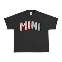 Pigment Black mini christmas plaid Urban Heavy Tee - MaliasSmallBusiness