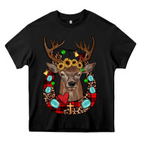 Black christmas horseshoe Heavy Core Tee - JahusDesignShop