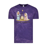 Cloud Purple o come let us adore him Vintage Tee - MaliasSmallBusiness