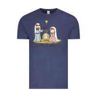 Vintage Denim o come let us adore him Vintage Tee - MaliasSmallBusiness