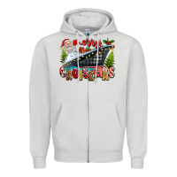Merry Cruisemas Zipper Hoodie | Teevron