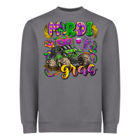 Storm mardi gras monster truck Heavyweight Sweatshirt - LillyAllenDesigns