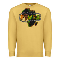 Antique Gold Power Black History Premium Sweatshirt - HowdyJamesFarm