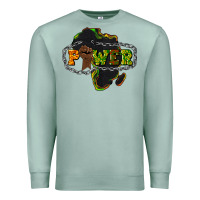 Seafoam Power Black History Premium Sweatshirt - HowdyJamesFarm