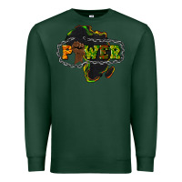 Sports Green Power Black History Premium Sweatshirt - HowdyJamesFarm