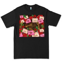 Black love letters tumbler Premium Tee - AdoDesignShop