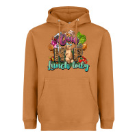 Meerkat One hip lunch lady Easter Day Heavyweight Hoodie - HowdyJamesFarm