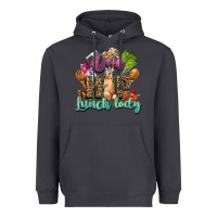 Smoke One hip lunch lady Easter Day Heavyweight Hoodie - HowdyJamesFarm