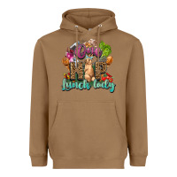 Toasted Coconut One hip lunch lady Easter Day Heavyweight Hoodie - HowdyJamesFarm