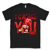 Black i gnome you with roses Classic Tee - NancyCooperArtShop