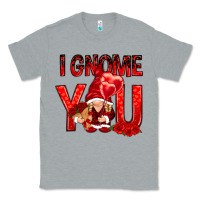 Heather Grey i gnome you with roses Classic Tee - NancyCooperArtShop