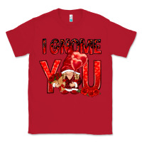 Red i gnome you with roses Classic Tee - NancyCooperArtShop