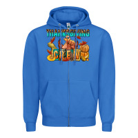 True Royal Thanksgiving crew Zipper Hoodie - NancyCooperArtShop