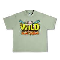 Oil Green wild about softball Urban Heavy Tee - NancyCooperArtShop