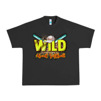 Pigment Black wild about softball Urban Heavy Tee - NancyCooperArtShop