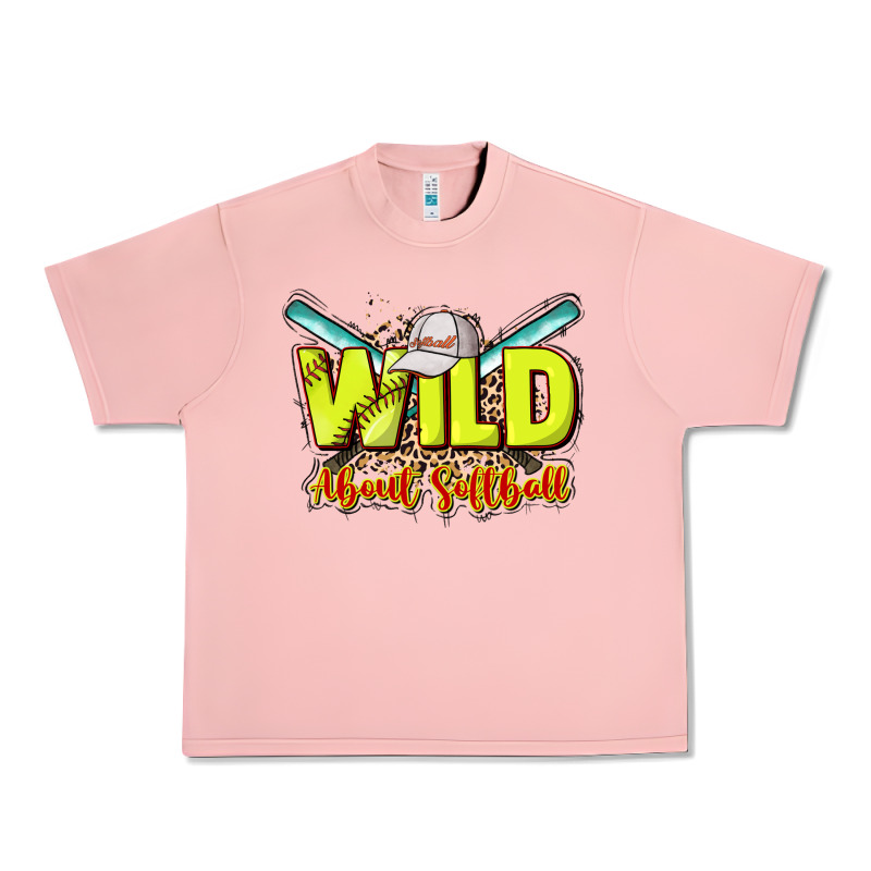 Wild About Softball Urban Heavy Tee by NancyCooperArtShop | Teevron