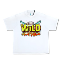 White wild about softball Urban Heavy Tee - NancyCooperArtShop