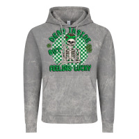Cloud Rock dead inside but feeling lucky Vintage Hoodie - MaliasSmallBusiness