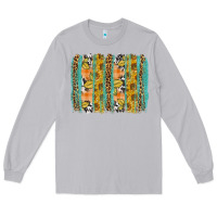 Moon Dust fall sunflower brushstroke Long Sleeve Tee - BundleAndBundleShop