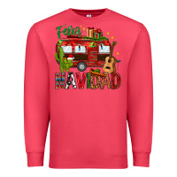 Cardinal Feliz Navidad Christmas Mexico Premium Sweatshirt - HowdyJamesFarm