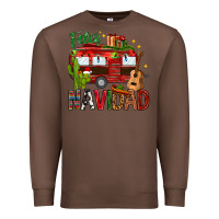 Chestnut Feliz Navidad Christmas Mexico Premium Sweatshirt - HowdyJamesFarm