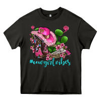 Asphalt cowgirl vibes with boots and gun Heavy Core Tee - AdoDesignShop