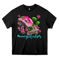 Black cowgirl vibes with boots and gun Heavy Core Tee - AdoDesignShop