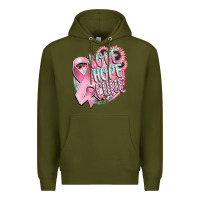 Army Green love hope cure Premium Hoodie - CowGirlArtShop