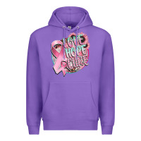 Purple love hope cure Premium Hoodie - CowGirlArtShop