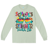 Matcha school's out for summer teacher life Long Sleeve Tee - RanaPortraitStore