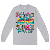 Moon Dust school's out for summer teacher life Long Sleeve Tee - RanaPortraitStore