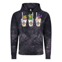 Cloud Black mardi gras snowballs Vintage Hoodie - MaliasSmallBusiness