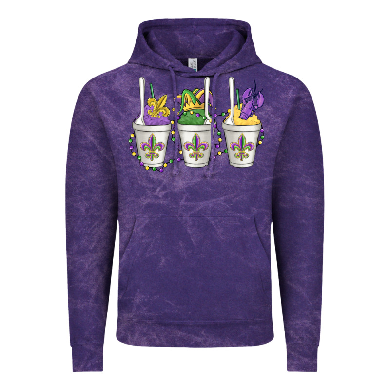 Mardi Gras Snowballs Vintage Hoodie by MaliasSmallBusiness | Teevron