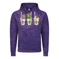 Cloud Purple mardi gras snowballs Vintage Hoodie - MaliasSmallBusiness