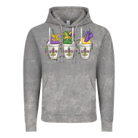 Cloud Rock mardi gras snowballs Vintage Hoodie - MaliasSmallBusiness